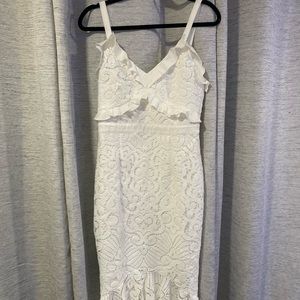 Shop Jaus Leanne White Dress size 6